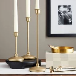 Promo 🤩 6 Pack: 12.6" Gold Metal Candle Holder by Ashland® 🛒 -Ashland Sales MP633881 20