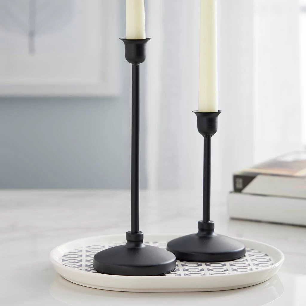 Deals 😉 12 Pack: 9.4" Black Metal Candle Holder by Ashland® 👏 4 Deals 😉 12 Pack: 9.4" Black Metal Candle Holder by Ashland® 👏 - Image 2