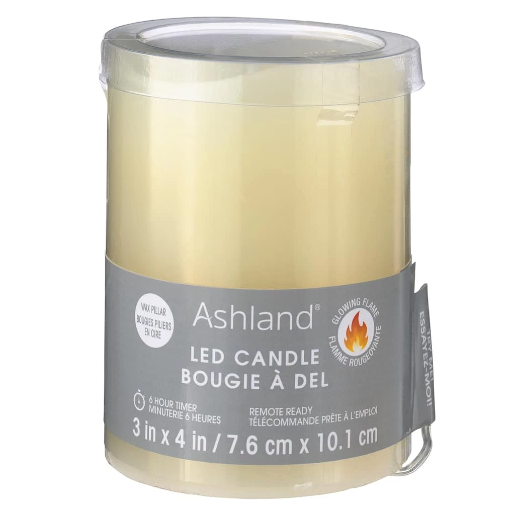 Cheap 😀 12 Pack: 3" x 4" LED Flame Pillar Candle by Ashland® 🎁 4 Cheap 😀 12 Pack: 3" x 4" LED Flame Pillar Candle by Ashland® 🎁 - Image 2