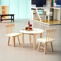 Coupon ⌛ 12 Pack: Mini Wood Table & Chairs Set by Ashland® ✔️ -Ashland Sales MP661512 20