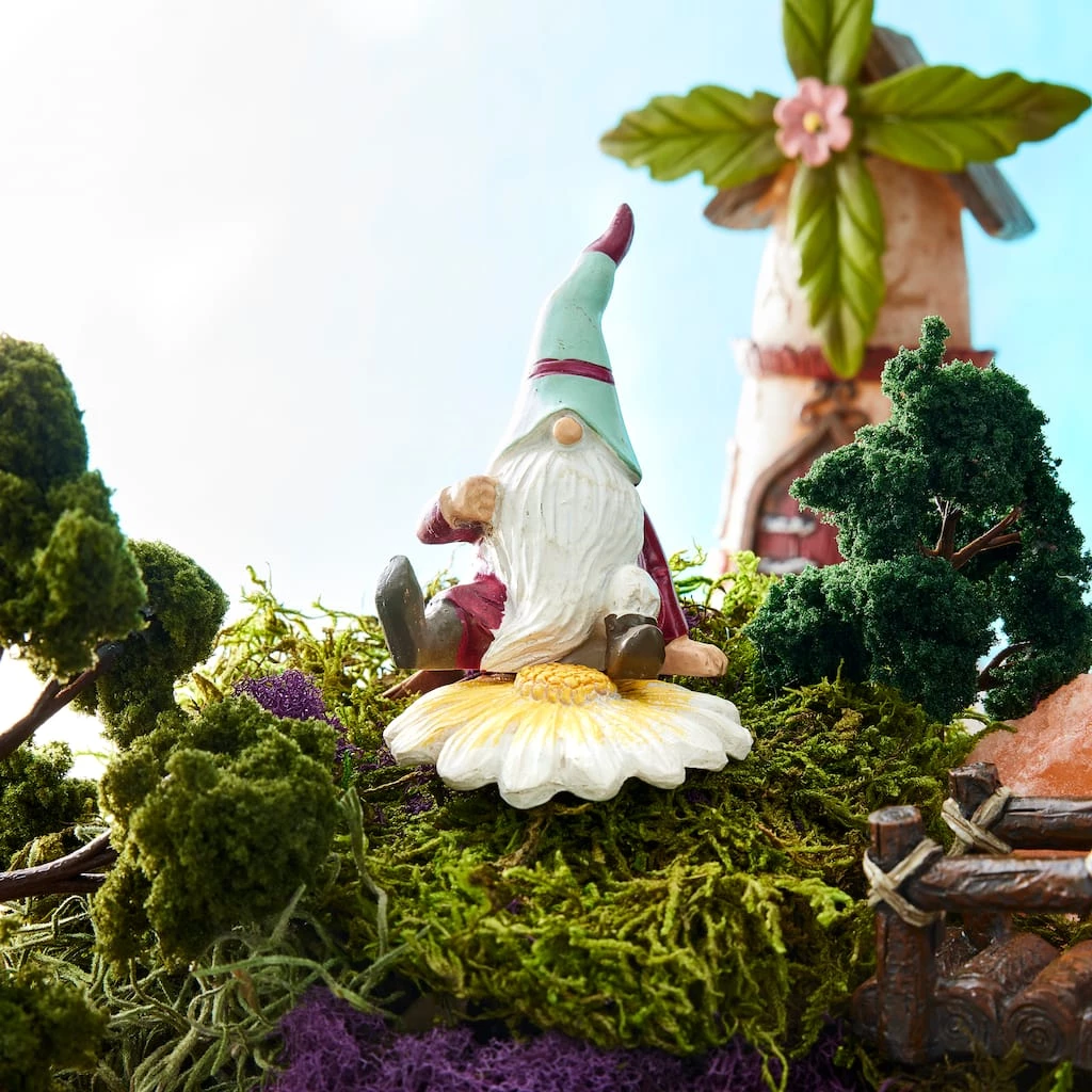 Brand new 👏 12 Pack: Mini Gnome with Flower Umbrella by Ashland® ✔️ 4 Brand new 👏 12 Pack: Mini Gnome with Flower Umbrella by Ashland® ✔️ - Image 2