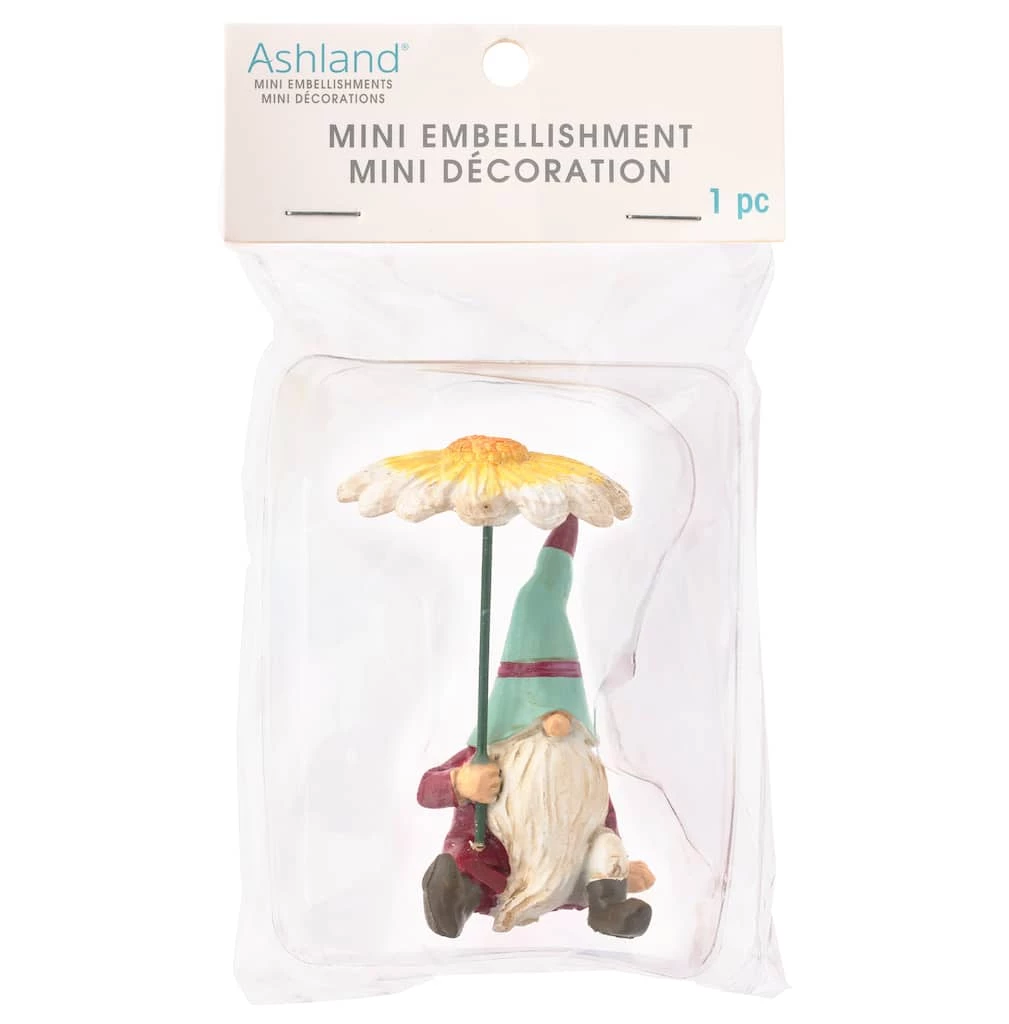 Brand new 👏 12 Pack: Mini Gnome with Flower Umbrella by Ashland® ✔️ 7 Brand new 👏 12 Pack: Mini Gnome with Flower Umbrella by Ashland® ✔️ - Image 5