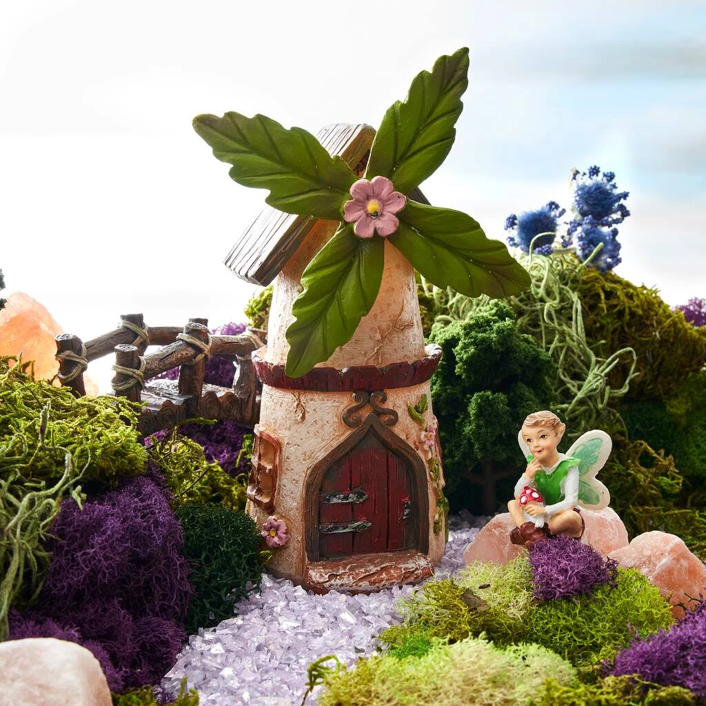 Wholesale ❤️ 6 Pack: Mini LED Windmill House by Ashland® 😉 4 Wholesale ❤️ 6 Pack: Mini LED Windmill House by Ashland® 😉 - Image 2